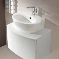 Раковина Villeroy&Boch AVEO, 68 х 50 см, подвесная, альпийский белый, NEW GENERATION 413070 - Gidratop.ru изображение