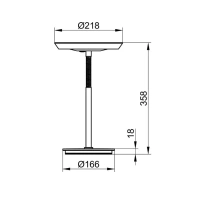 Косметическое зеркало Keuco Bella Vista 17606019000, с подсветкой, цвет хром - Gidratop.ru изображение