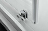 Душевой уголок Alpha VSS-3AL100MT, 1000*1000, хром, стекло текстурное - Gidratop.ru изображение