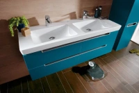 Раковина Villeroy&Boch Subway 2.0 7175D001, 130 х 47 см, подвесная, альпийский белый - Gidratop.ru изображение