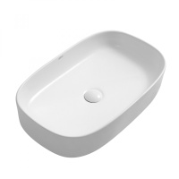 Раковина накладная ABBER Rechteck AC2209 белая - Gidratop.ru изображение