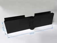 Душевая дверь ABBER Zart AG08120B - Gidratop.ru изображение