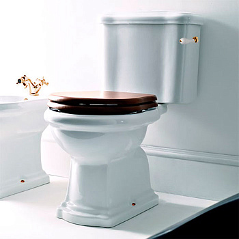 Бачок для унитаза моноблок 1012/1013, с боковым отверстием для ручки механизма, (без механизма слива), цвет белый