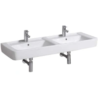 Раковина Geberit Renova 122130000 Plan, 130 см, белая - Gidratop.ru изображение