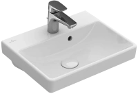 Раковина Villeroy&Boch Avento 45 х 37 см, подвесная, альпийский белый, 73584 - Gidratop.ru изображение