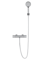 Смеситель для душа с термостатом WONZON & WOGHAND INN 2, Хром (WW-A2006-A-CR) - Gidratop.ru изображение