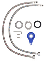 Смеситель для биде WONZON & WOGHAND FLEX, Брашированное золото (WW-88016072-BG) - Gidratop.ru изображение