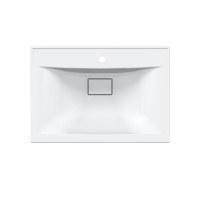 Раковина VCB-3M600W из искусственного камня, цвет белый - Gidratop.ru изображение