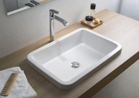 Раковина Villeroy&Boch Architectura 41676001, 61,5 х 41,5 см, встраиваемая сверху, альпийский белый - Gidratop.ru изображение