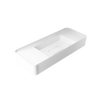 Раковина из искусственного камня Vincea VWB-6S312MW, 1200*400*150, подвесная, цвет белый матовый - Gidratop.ru изображение