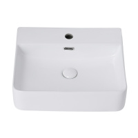 Раковина накладная ABBER Rechteck AC2203 белая - Gidratop.ru изображение