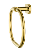 Кольцо для полотенец WONZON & WOGHAND FIRST, Глянцевое золото (WW-8423-LG) - Gidratop.ru изображение