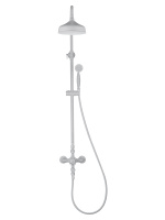 Душевая система с термостатом WONZON & WOGHAND RETRO, Белый матовый (WW-B3041-MW) - Gidratop.ru изображение