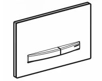 Клавиша Geberit Sigma Type 50 115.670.DW.2, черный - Gidratop.ru изображение