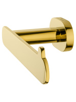 Держатель для туалетной бумаги без крышки WONZON & WOGHAND FIRST, Глянцевое золото (WW-8416-LG) - Gidratop.ru изображение