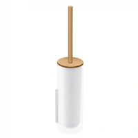 Ершик для унитаза Keuco Edition 400 11564039000, подвесной, цвет бронза шлифованная - Gidratop.ru изображение