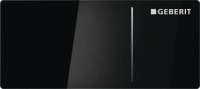 Клавиша Geberit Sigma Type 70 115.635.SI.1, белое стекло - Gidratop.ru изображение