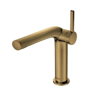 Смеситель Keuco Edition 400 51502030000 для раковины, с донным клапаном, цвет бронза шлифованная - Gidratop.ru изображение