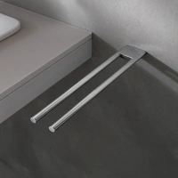 Полотенцедержатель Keuco Edition 400 11519010000 двойной, 34 см, хром - Gidratop.ru изображение