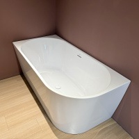 Акриловая ванна ABBER AB9502-1.4 L белая - Gidratop.ru изображение