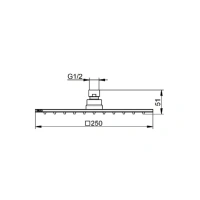 Душевая система Keuco Ixmo 59602010002, термостатическая, на 2 потребителя, цвет хром - Gidratop.ru изображение