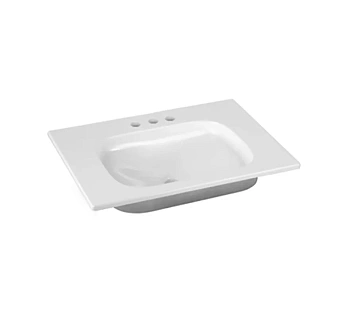 Раковина Keuco Royal Universe 32751316503 65.5 см 3 отверстия под смеситель, белый