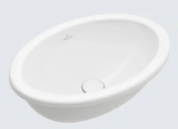 Раковина Villeroy&Boch Loop & Friends 50.5 х 36.5 см, встраиваемая сверху, альпийский белый, 4A610001 - Gidratop.ru изображение