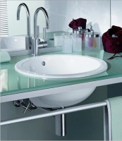 Раковина Villeroy&Boch Loop&Friends 61404501, 45 х 45 см, альпийский белый, встраиваемая сверху - Gidratop.ru изображение