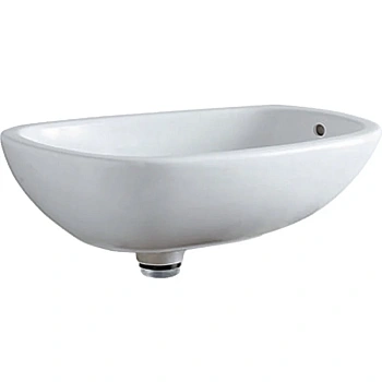 Раковина Geberit Citterio 500.543.01.1, 56 х 40 см, с донным клапаном, белая