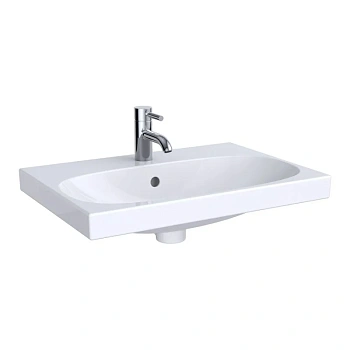 Раковина Geberit Acanto 500.631.01.2, 60 х 42,2 см, белая