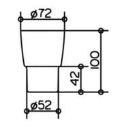 Стакан Keuco City.2 02350009000 хрустальный - Gidratop.ru изображение