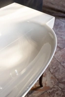 Раковина Laufen New Classic 8.1385.5.757.104.1 80 х 48 х 16.5 см, SaphirKeramik, 1 отверстие, белый матовый - Gidratop.ru изображение