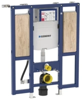 Инсталляция Geberit Duofix 111.375.00.5 UP320 для унитаза, с площадками для поручней, для клавиш Sigma - Gidratop.ru изображение