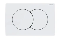 Клавиша смыва Geberit Delta 115.107.11.1 01, альпийский белый - Gidratop.ru изображение