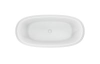 Акриловая ванна CEZARES CZR-LUX-CENTRAL-170-82-58-MATT - Gidratop.ru изображение