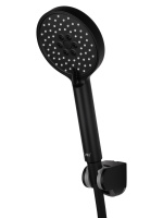 Смеситель для душа с термостатом WONZON & WOGHAND INN 6, Черный матовый  (WW-B2029-A-MB) - Gidratop.ru изображение