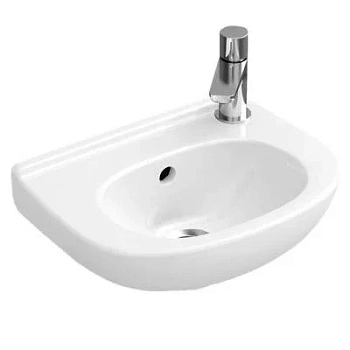 Раковина Villeroy&Boch O.novo 36 х 27,5 см, подвесная, альпийский белый, 53603601