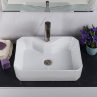 Раковина керамическая накладная BB1387 - Gidratop.ru изображение