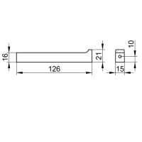 Держатель запасного рулона Keuco Edition 11 11163130000, хром черный шлифованный - Gidratop.ru изображение