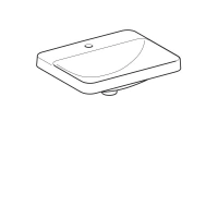 Раковина Geberit Variform 500.742.01.2, 55 x 45 см, белая - Gidratop.ru изображение