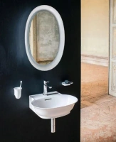 Раковина Laufen The New Classic 8.1585.2.000.104.1, подвесная, цвет белый, 50 х 45 х 13.5 см - Gidratop.ru изображение