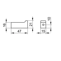 Крючок Keuco Edition 11 11114370000, черный матовый - Gidratop.ru изображение