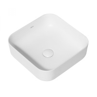 Раковина накладная ABBER Rechteck AC2211MW белая матовая - Gidratop.ru изображение