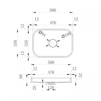 Раковина накладная ABBER Stein AS2602 белая матовая - Gidratop.ru изображение