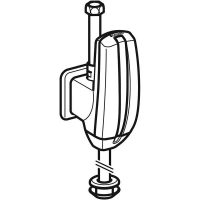 Система электронного управления смывом писсуара Geberit, питание от батарей, подвод воды сверху, 115.806.46.1 - Gidratop.ru изображение