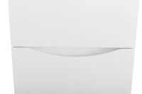 FLY-MARINO Шкаф подвесной с двумя распашными дверцами с доводчиками, с двумя полками, правосторонний, Bianco Opaco, 400x300x1500, FLY-MARINO-1500-2A-SC-BO-P-R - Gidratop.ru изображение