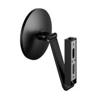 Зеркало косметическое Keuco iLook_move 17612139004, с подсветкой, хром черный шлифованный - Gidratop.ru изображение