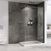 Душевая перегородка ABBER Immer Offen AG61090B - Gidratop.ru изображение