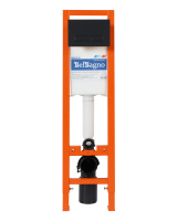 Кнопка смыва BelBagno MARMI, цвет-черный матовый Tocco Morbido - Gidratop.ru изображение