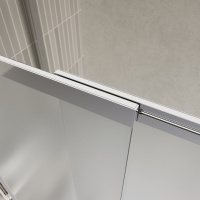 Душевая шторка на ванну BelBagno LUCE-VF-11-90/145-P-Cr - Gidratop.ru изображение